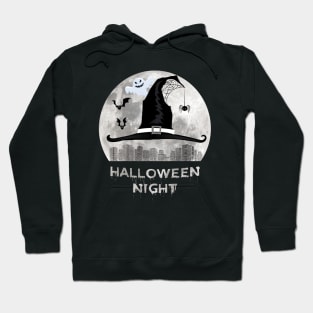 Witch Hat for Halloween Night I Hoodie